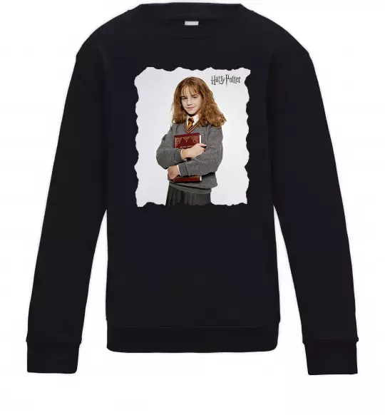 Детский Свитшот Герміона Грейнджер Черный фото