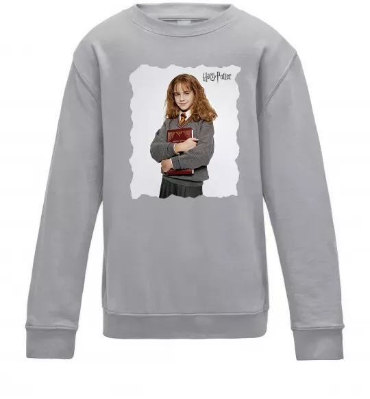 Детский Свитшот Герміона Грейнджер Серый меланж фото