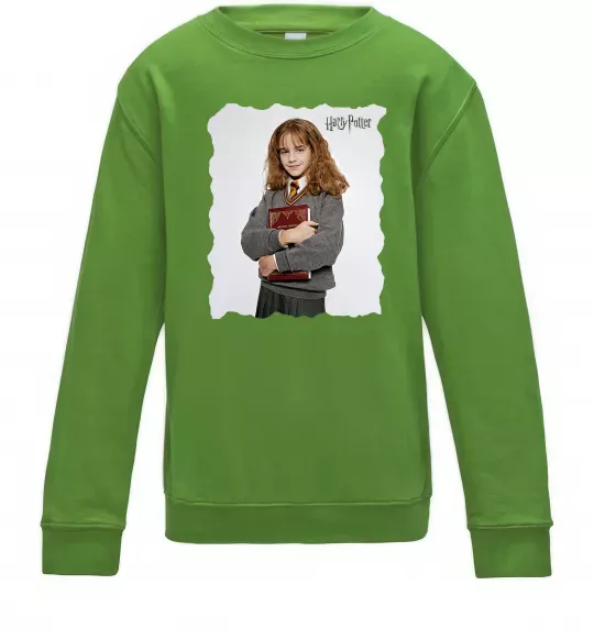 Детский Свитшот Герміона Грейнджер Лаймовый фото