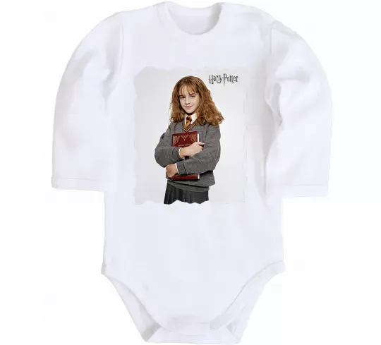 Детский боди Герміона Грейнджер Белый фото