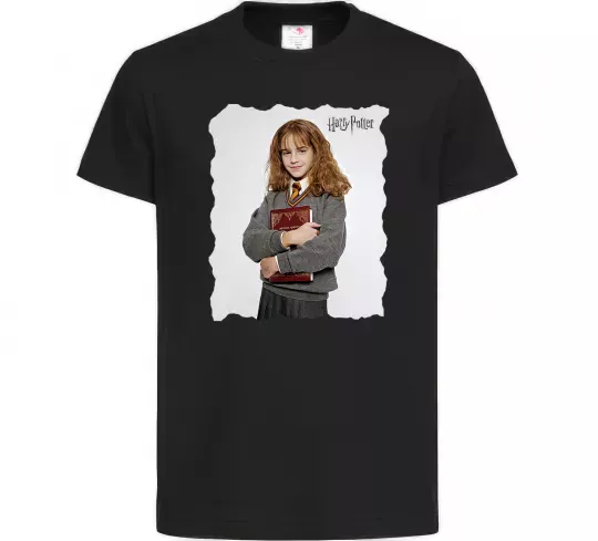 Детская футболка Герміона Грейнджер Черный фото