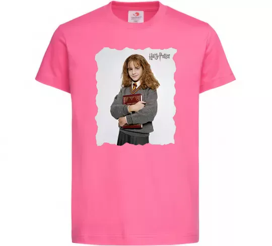 Детская футболка Герміона Грейнджер Ярко-розовый фото