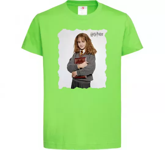 Детская футболка Герміона Грейнджер Лаймовый фото