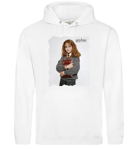 Чоловіча толстовка (худі) Герміона Грейнджер Білий фото