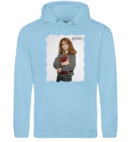 Жіноча толстовка (худі) Герміона Грейнджер Блакитний фото
