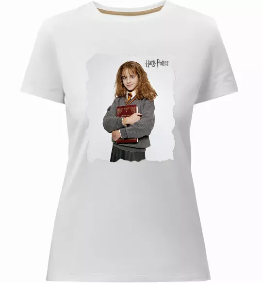 Женская премиум футболка Герміона Грейнджер Белый фото