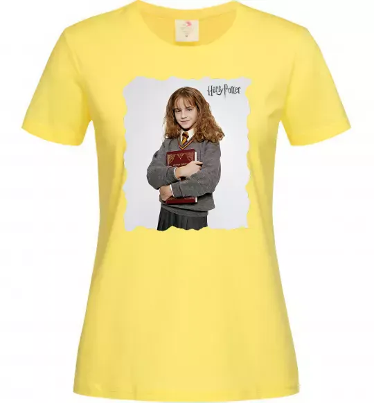 Женская футболка Герміона Грейнджер Лимонный фото