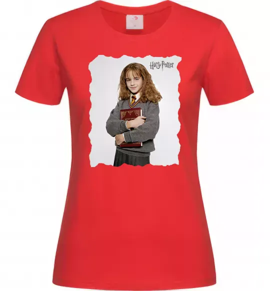 Женская футболка Герміона Грейнджер Красный фото