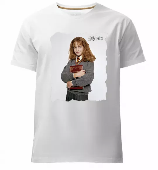 Мужская премиум футболка Герміона Грейнджер Белый фото