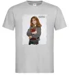 Мужская футболка Герміона Грейнджер Серый фото