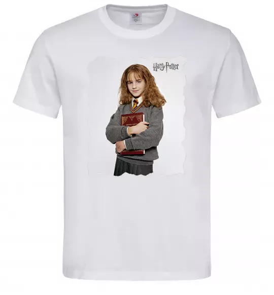 Мужская футболка Герміона Грейнджер Белый фото