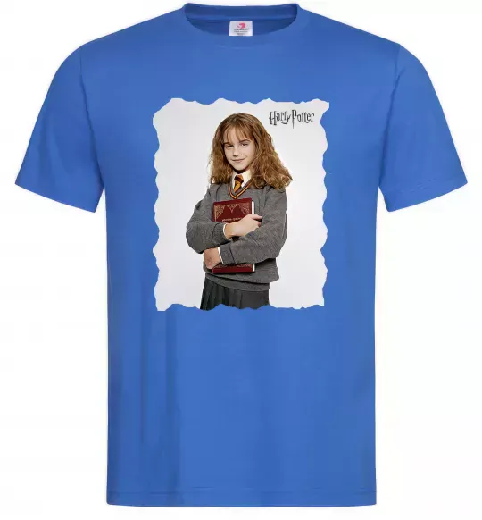 Мужская футболка Герміона Грейнджер Ярко-синий фото