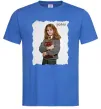 Мужская футболка Герміона Грейнджер Ярко-синий фото