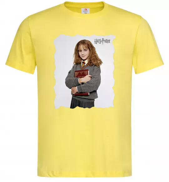 Мужская футболка Герміона Грейнджер Лимонный фото