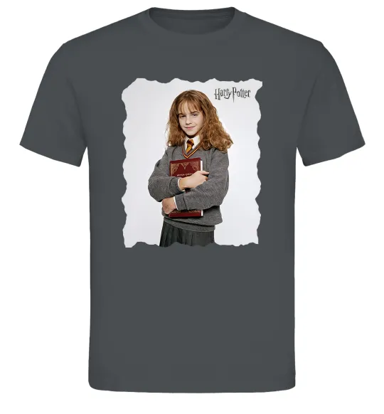 Мужская футболка Герміона Грейнджер Графит фото