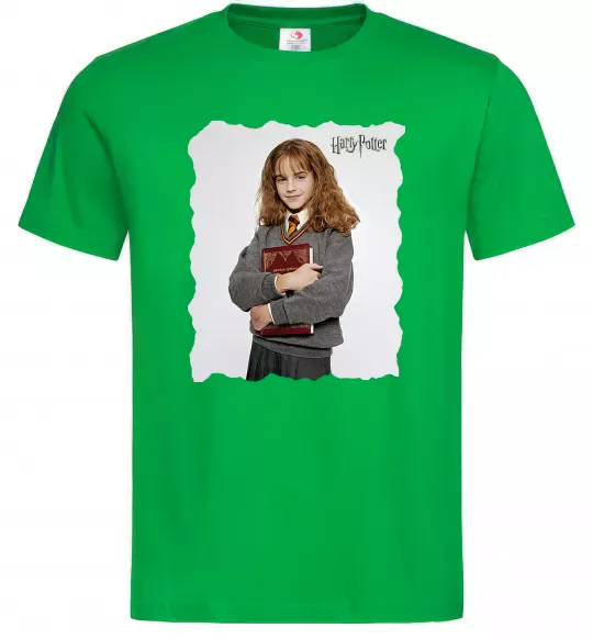 Мужская футболка Герміона Грейнджер Зеленый фото