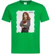 Мужская футболка Герміона Грейнджер Зеленый фото