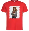 Мужская футболка Герміона Грейнджер Красный фото