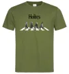Мужская футболка The Hobbits art Оливковый фото