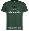 Мужская футболка The Hobbits art Темно-зеленый фото