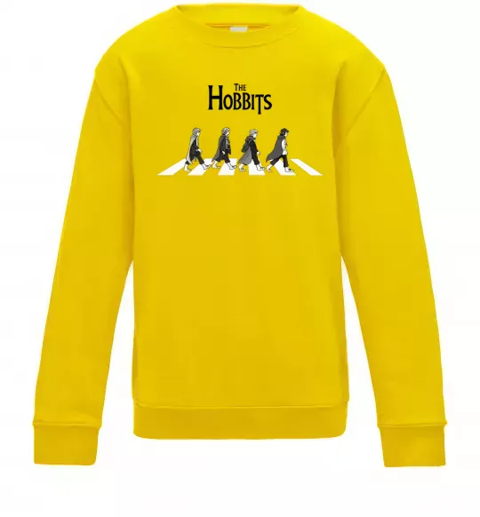 Детский Свитшот The Hobbits art Солнечно желтый фото