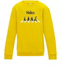 Детский Свитшот The Hobbits art Солнечно желтый фото