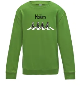Детский Свитшот The Hobbits art Лаймовый фото