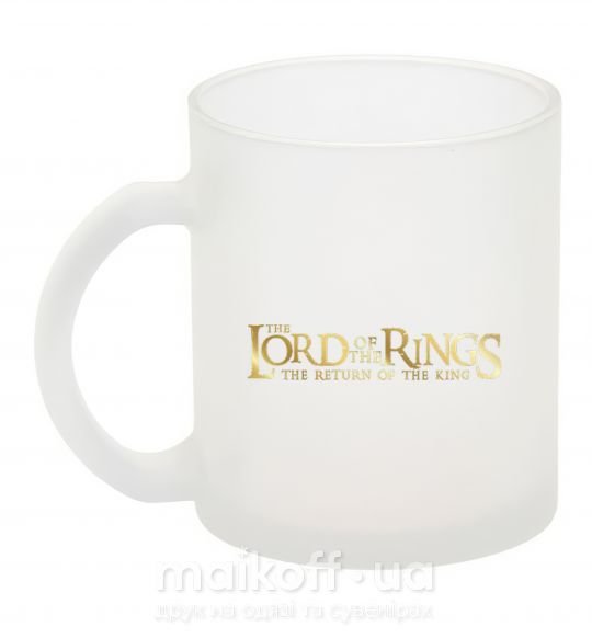Чашка стеклянная The Lord of the Rings logo Фроузен фото
