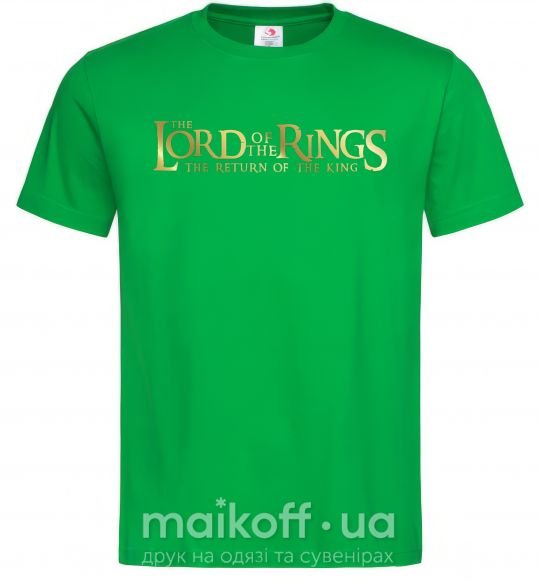 Мужская футболка The Lord of the Rings logo Зеленый фото