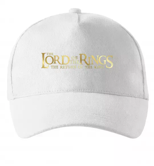 Кепка The Lord of the Rings logo Белый фото