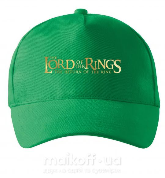 Кепка The Lord of the Rings logo Зеленый фото