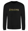 Свитшот The Lord of the Rings logo Черный фото