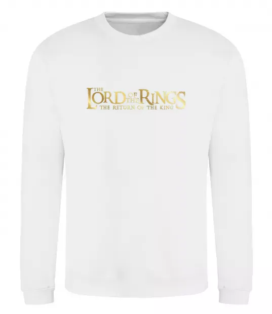 Свитшот The Lord of the Rings logo Белый фото