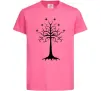 Детская футболка Володар перстнів дерево Ярко-розовый фото