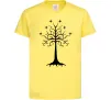 Детская футболка Володар перстнів дерево Лимонный фото
