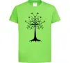 Детская футболка Володар перстнів дерево Лаймовый фото