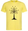 Чоловіча футболка Володар перстнів дерево Лимонний фото