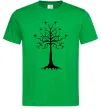 Чоловіча футболка Володар перстнів дерево Зелений фото