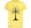 Дитяча футболка Властелин колец дерево Лимонний фото