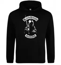 Мужская толстовка (худи) Володар перстнів Черный фото