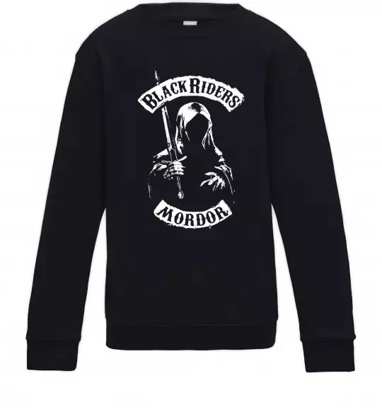 Дитячий світшот Black riders Mordor Чорний фото