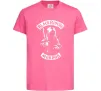 Детская футболка Black riders Mordor Ярко-розовый фото