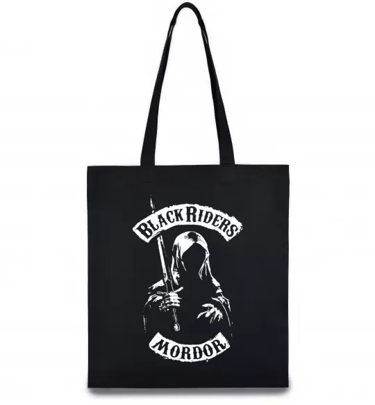 Эко-сумка Black riders Mordor Черный фото