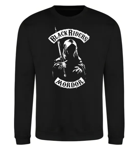 Свитшот Black riders Mordor Черный фото
