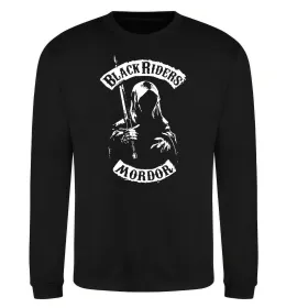 Свитшот Black riders Mordor Черный фото