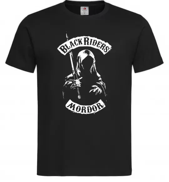 Чоловіча футболка Black riders Mordor Чорний фото
