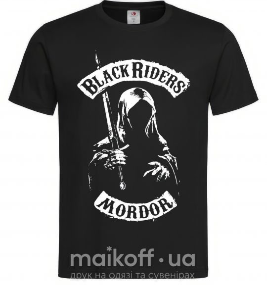 Чоловіча футболка Black riders Mordor Чорний фото