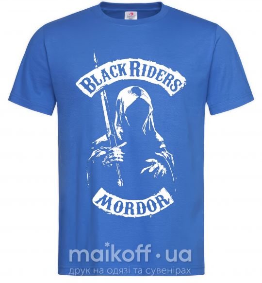 Чоловіча футболка Black riders Mordor Яскраво-синій фото