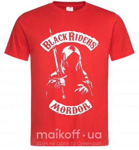Чоловіча футболка Black riders Mordor Червоний фото