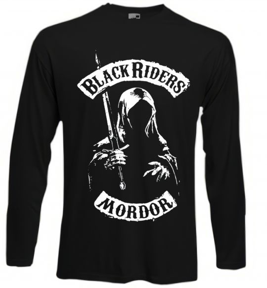 Лонгслів Black riders Mordor Чорний фото